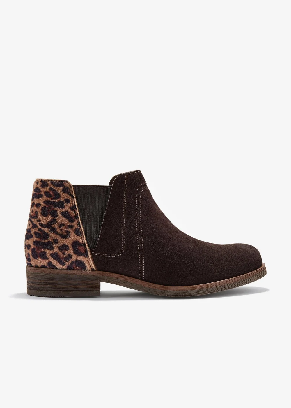 Clarks Womens Brown Demi 2 Beat Suede Standard - 6 Image 1