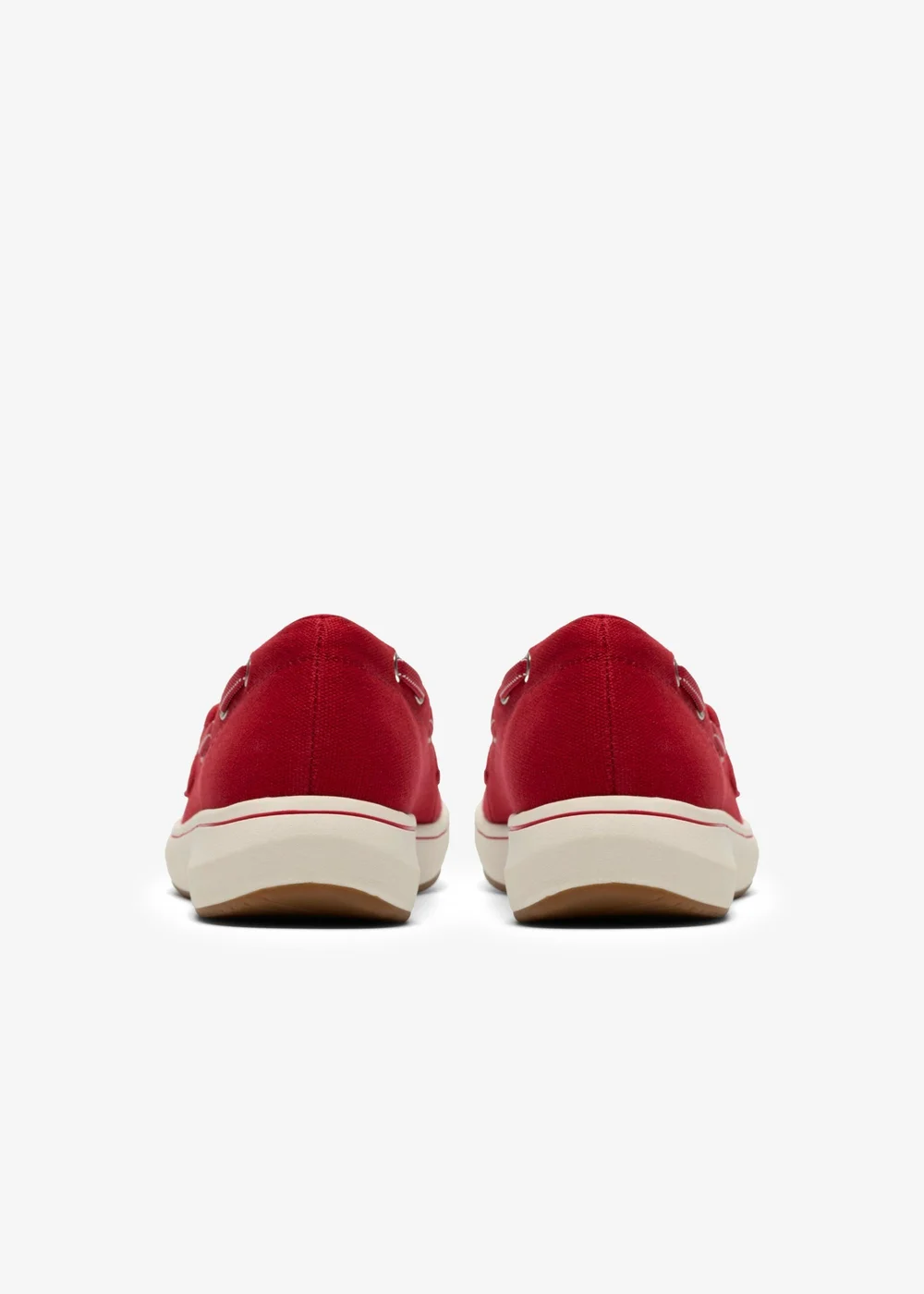 Clarks Cloudsteppers Womens Red Brinkley Sky Bay Textile Standard - 6 Image 5