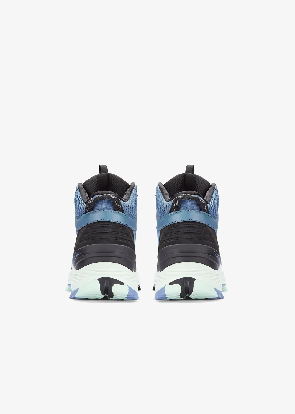 Clarks Womens Blue Laila Hi Waterproof Textile Standard - 6 Image 5
