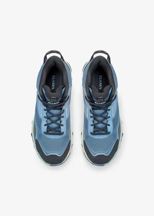 Clarks Womens Blue Laila Hi Waterproof Textile Standard - 6 Image 6