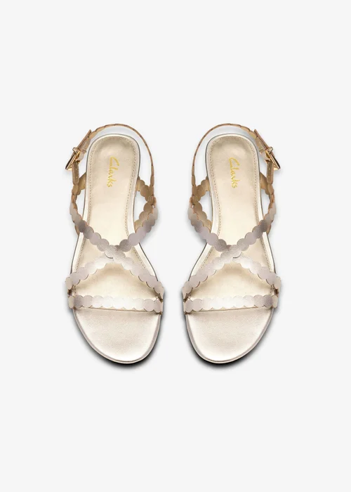 Clarks Womens Silver Kediri Strap Synthetic Standard - 4 Image 6