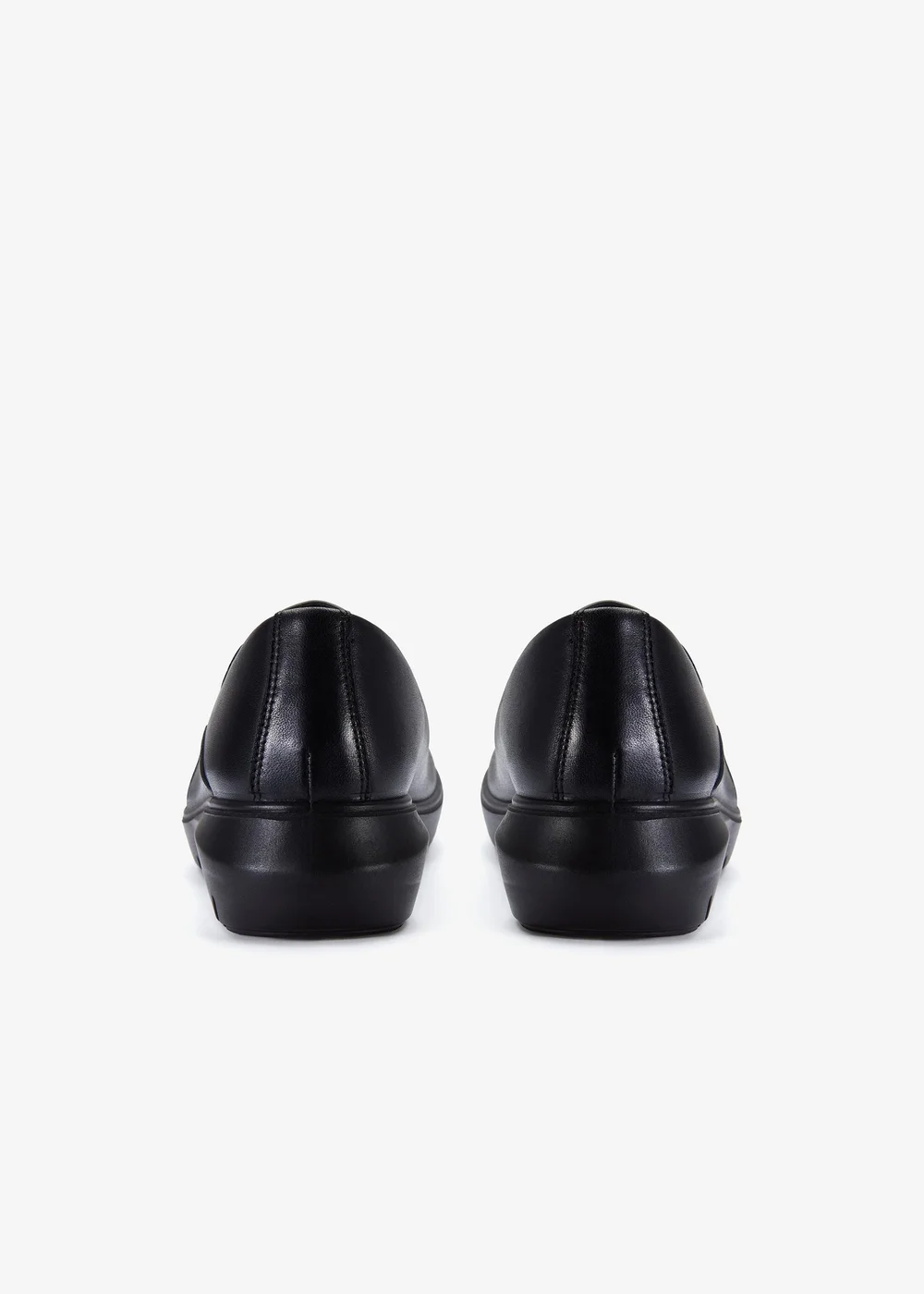 Clarks Womens Black Un Bay Step Leather Standard - 6 Image 4