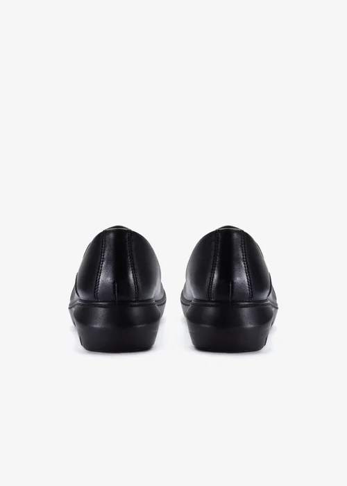 Clarks Womens Black Un Bay Step Leather Standard - 6 Image 4