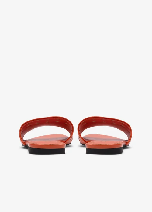 Clarks Womens Orange Kediri Mule Synthetic Standard - 6 Image 5