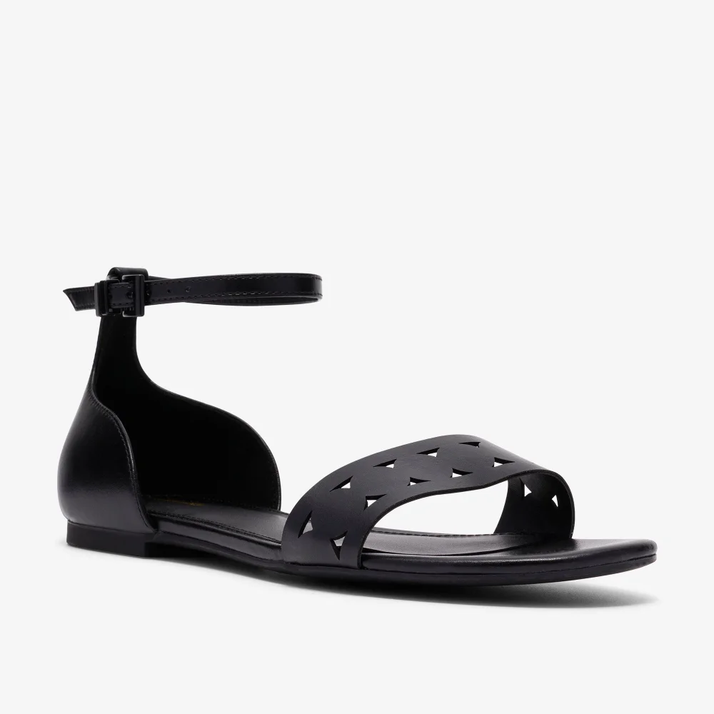 Clarks Kediri Part Black Synthetic Standard - 6 Image 4