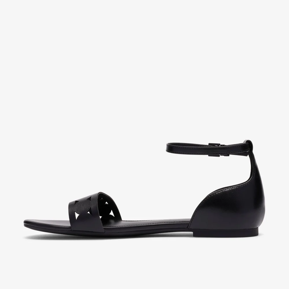 Clarks Kediri Part Black Synthetic Standard - 6 Image 2