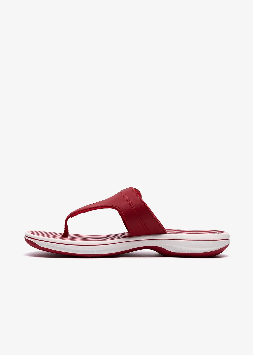 Clarks Cloudsteppers Womens Red Brinkley Cove Synthetic Standard - 6 Image 2