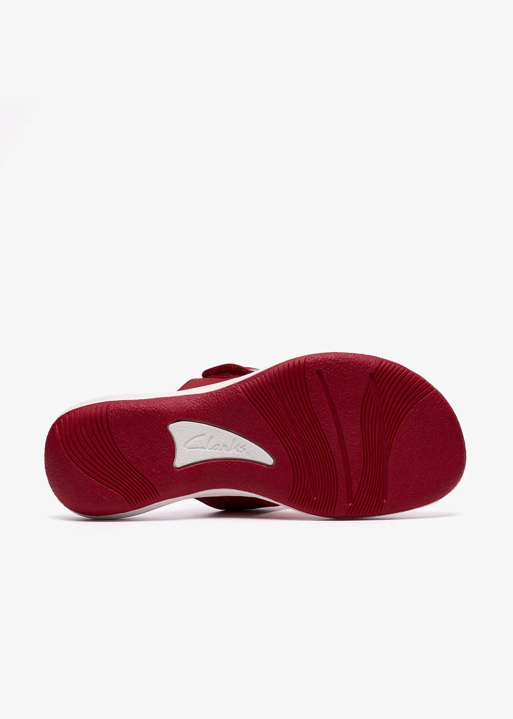 Clarks Cloudsteppers Womens Red Brinkley Cove Synthetic Standard - 6 Image 3