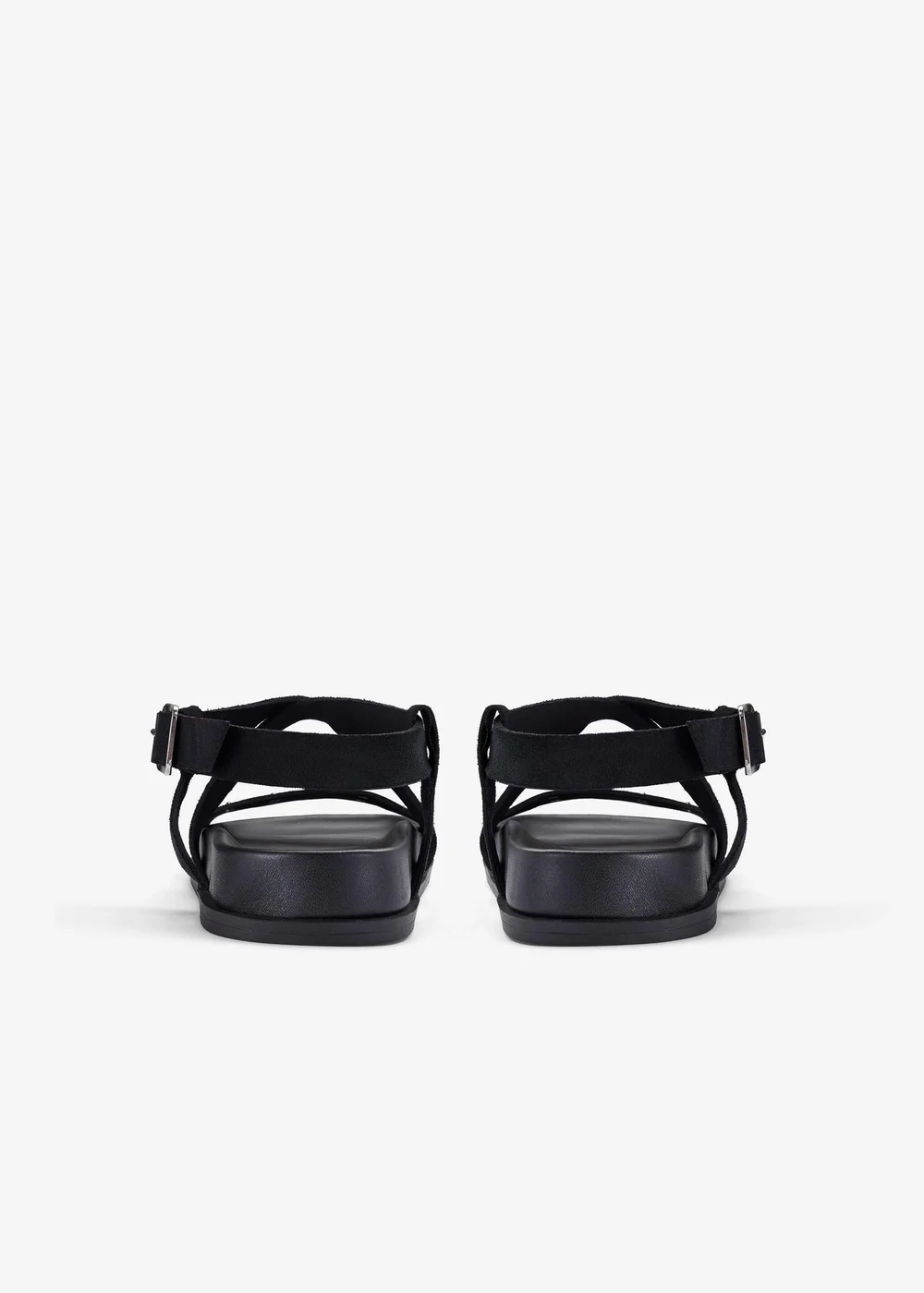 Clarks Womens Black Zarlea Strap Leather Standard - 6 Image 5