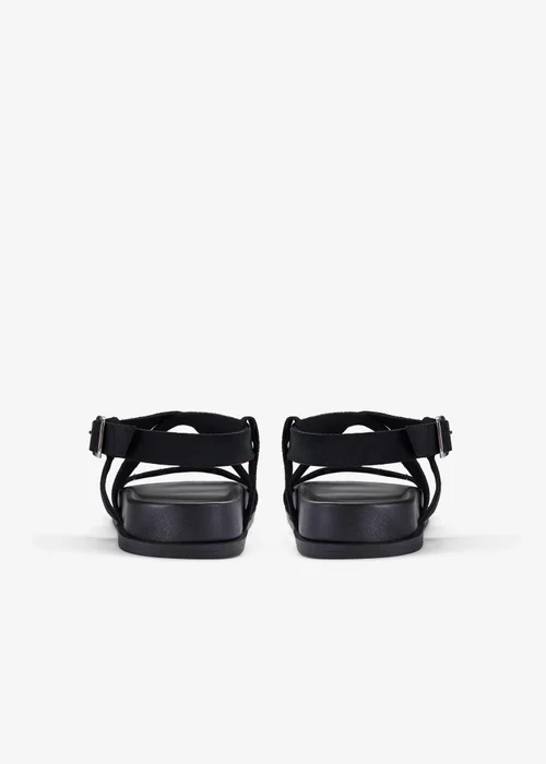 Clarks Womens Black Zarlea Strap Leather Standard - 6 Image 5