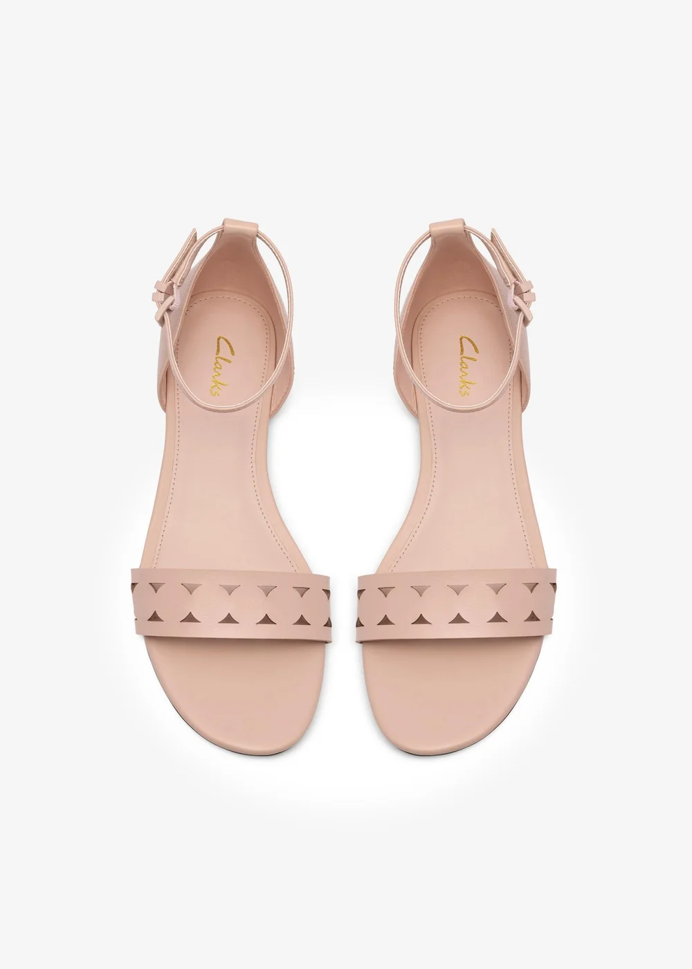 Clarks Womens Beige Kediri Part Synthetic Standard - 6 Image 6