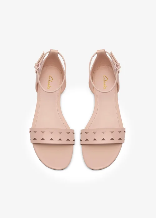 Clarks Womens Beige Kediri Part Synthetic Standard - 6 Image 6