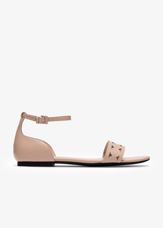 Clarks Womens Beige Kediri Part Synthetic Standard