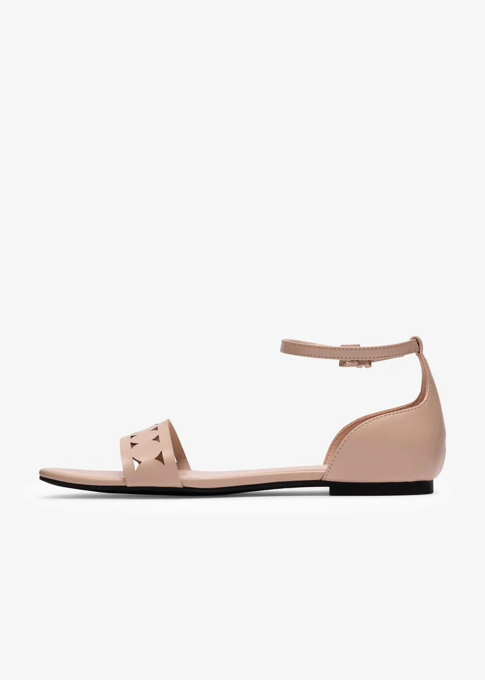Clarks Womens Beige Kediri Part Synthetic Standard - 6 Image 2