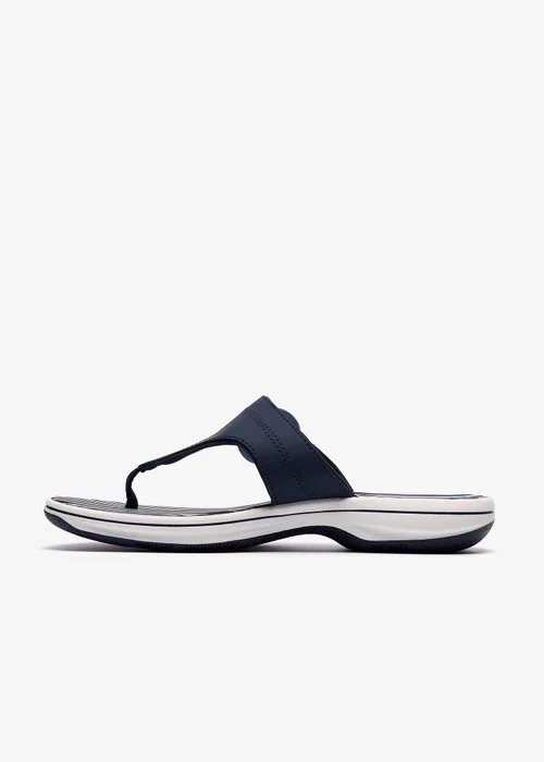 Clarks Cloudsteppers Womens Blue Brinkley Cove Synthetic Standard - 6 Image 2