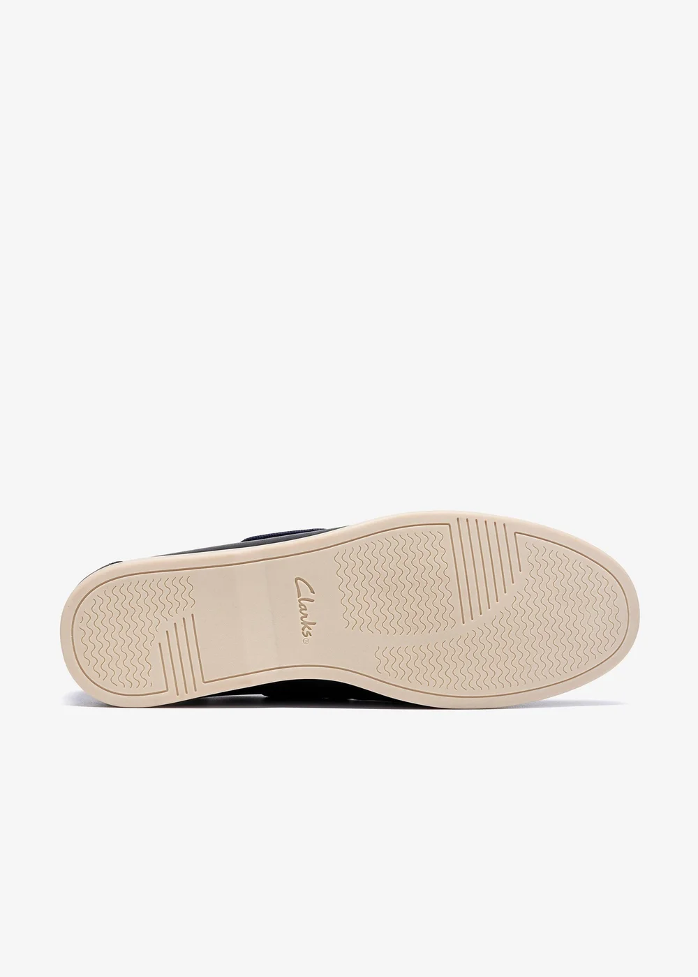 Clarks Mens Blue Ebford Lace Leather Standard - 6 Image 3
