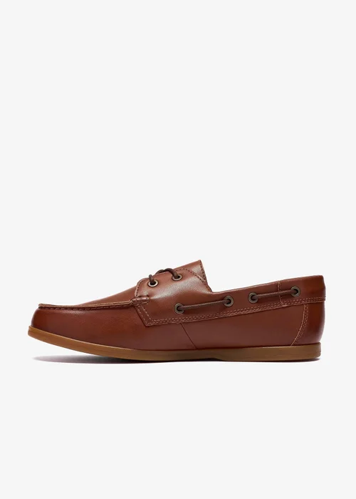 Clarks Mens Brown Ebford Lace Leather Standard - 6 Image 2