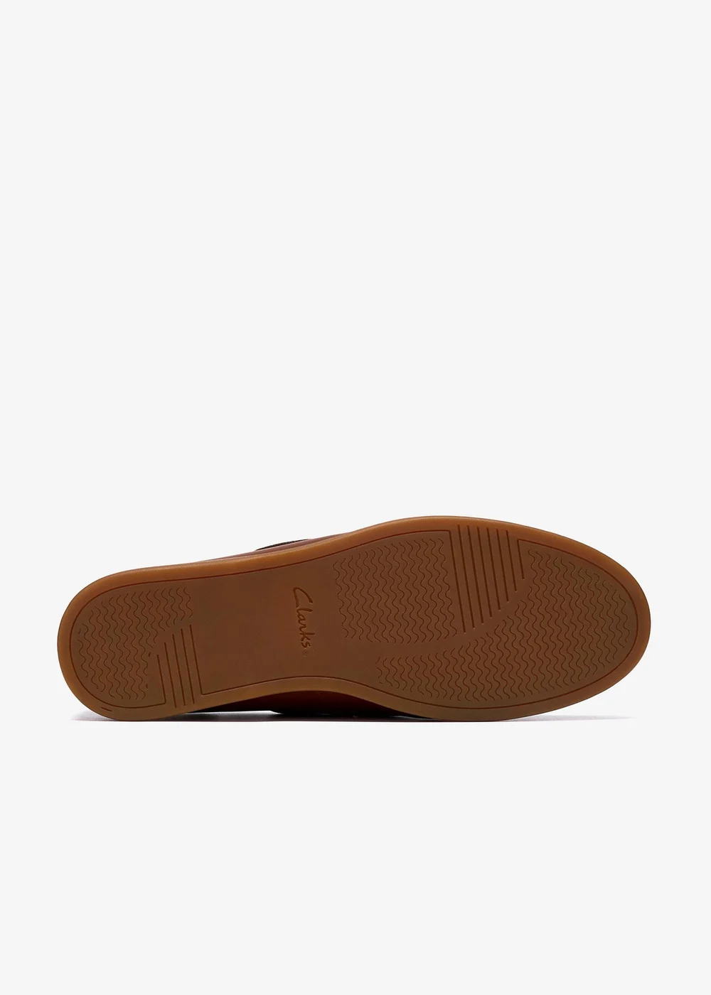 Clarks Mens Brown Ebford Lace Leather Standard - 6 Image 3
