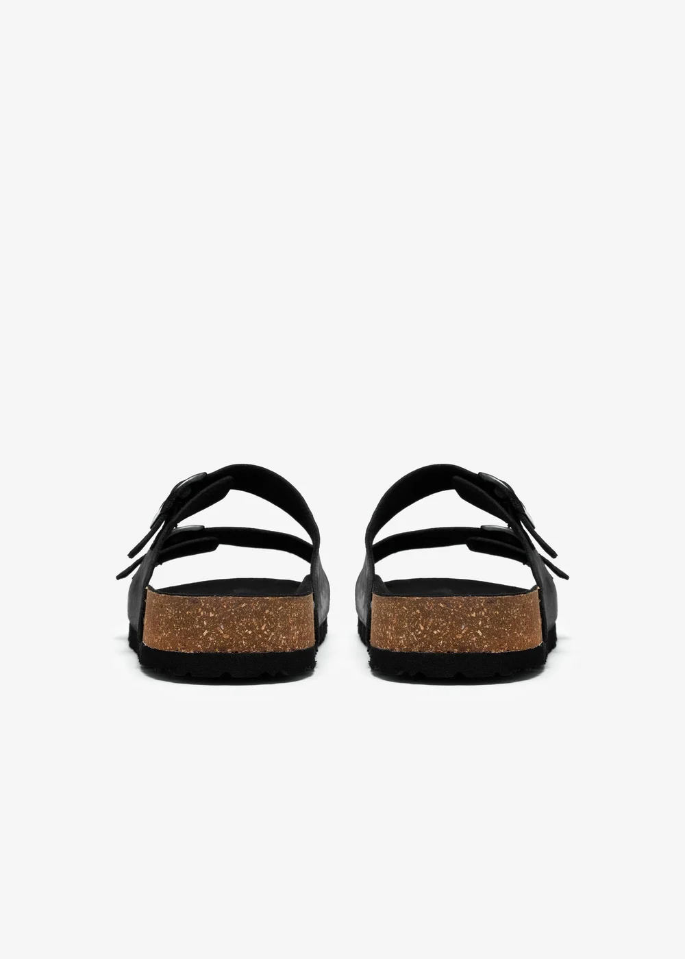 Clarks Mens Black Wembury Strap Leather Standard - 6 Image 5