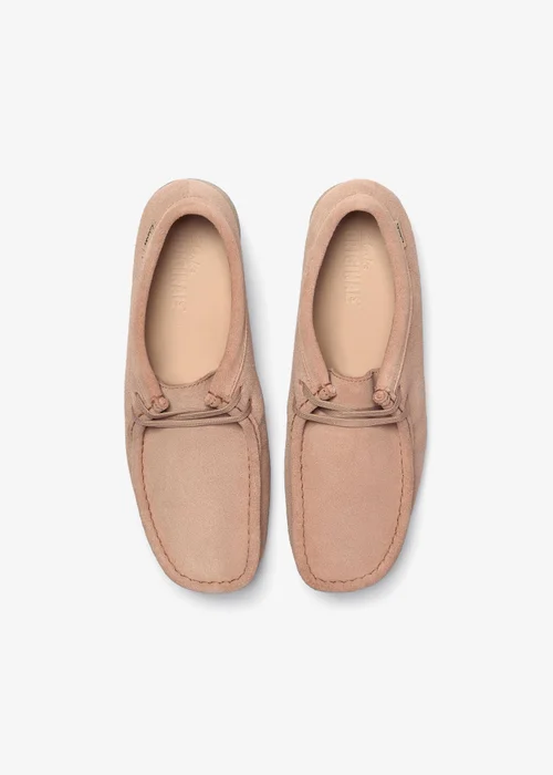 Clarks Originals Womens Beige Walla EVO II. Suede Standard - 6 Image 6