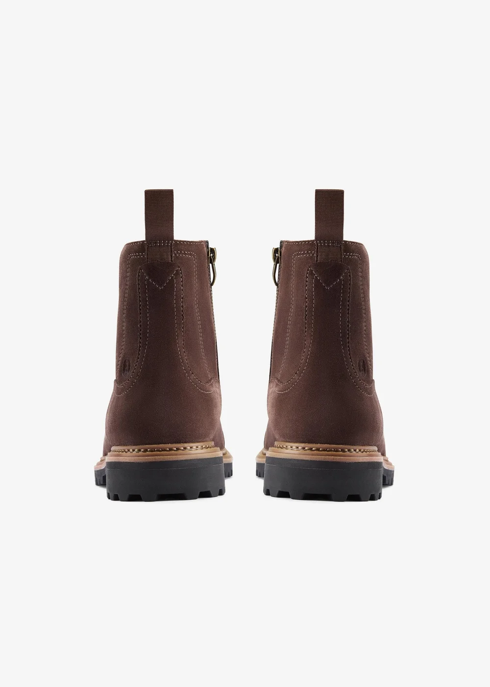 Clarks Mens Brown Clarkridge Hi Suede Standard - 9 Image 5