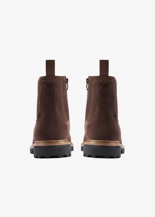 Clarks Mens Brown Clarkridge Hi Suede Standard - 9 Image 5