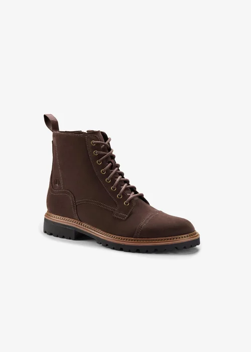 Clarks Mens Brown Clarkridge Hi Suede Standard - 9 Image 4