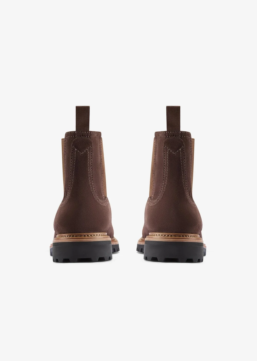Clarks Mens Brown Clarkridge Top Suede Standard - 8 Image 5