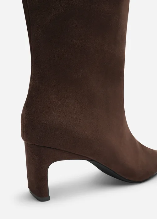 Where's That From Mckinley Dark Brown Knee High Straight Heel Boot - 5 Image 4