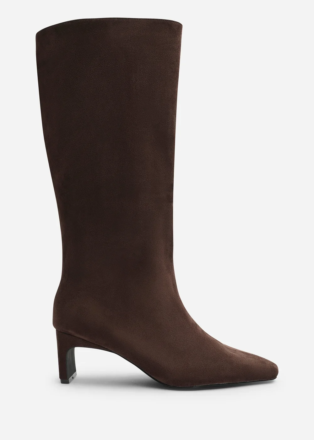 Where's That From Mckinley Dark Brown Knee High Straight Heel Boot - 5 Image 1