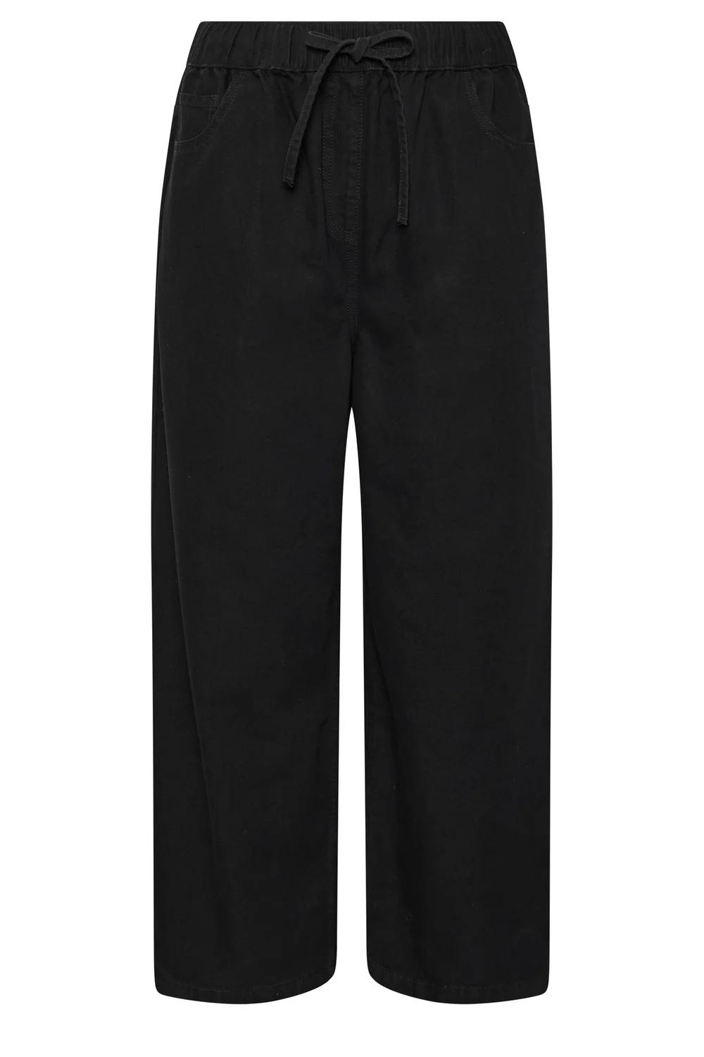 Yours Curve Black Pull On Jeans - 28/L28 Image 5