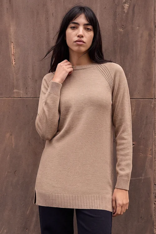 Roman Stone Petite Longline Knit Jumper - 18 Image 1