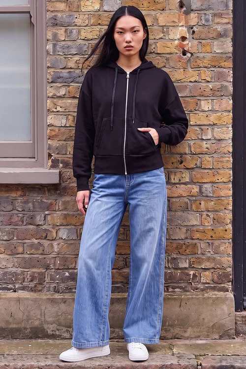 Dusk Black Soft Touch Zip Up Jacket - 12 Image 2