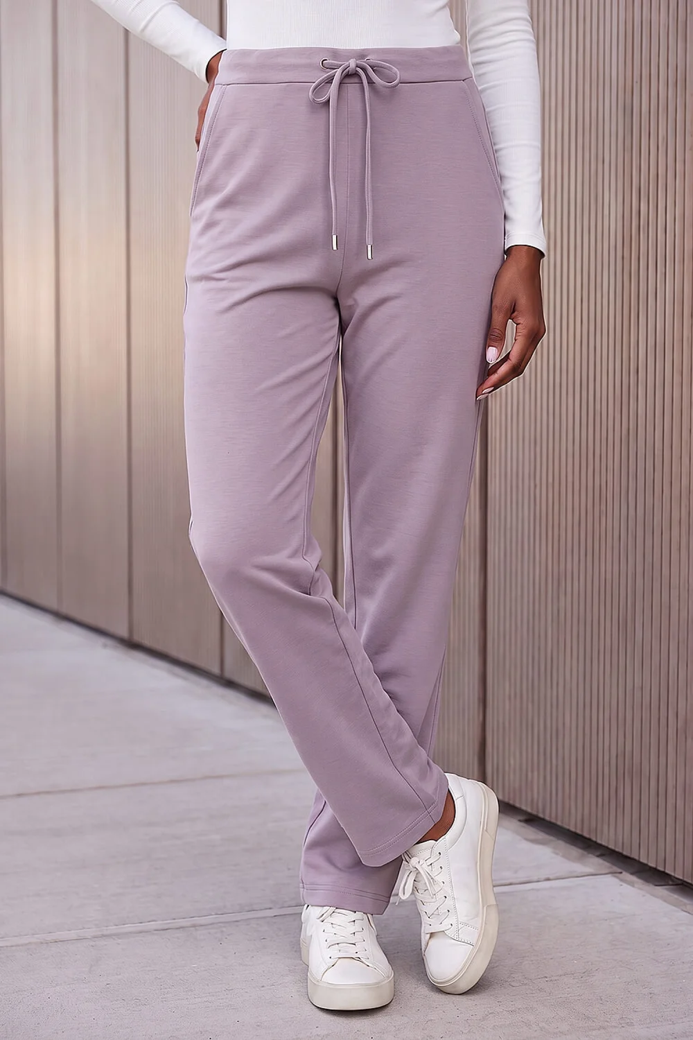 Roman Taupe Petite Premium Stretch Trouser - 14 Image 2
