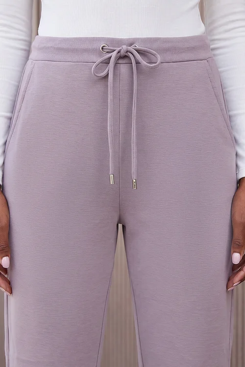 Roman Taupe Petite Premium Stretch Trouser - 14 Image 4