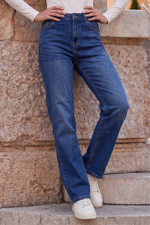 Roman Denim Straight Leg Stretch Jeans - 20 Image 1