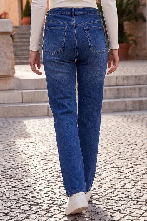 Roman Denim Straight Leg Stretch Jeans - 20 Image 3