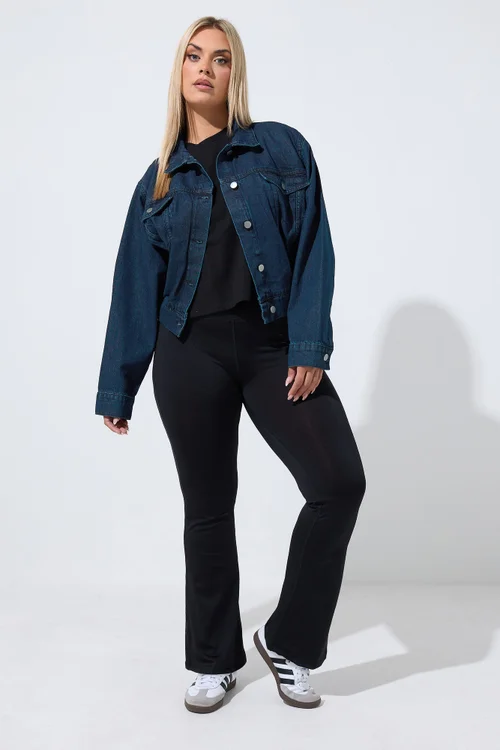 Yours Limited Curve Indigo Blue Denim Jacket - 14 Image 2