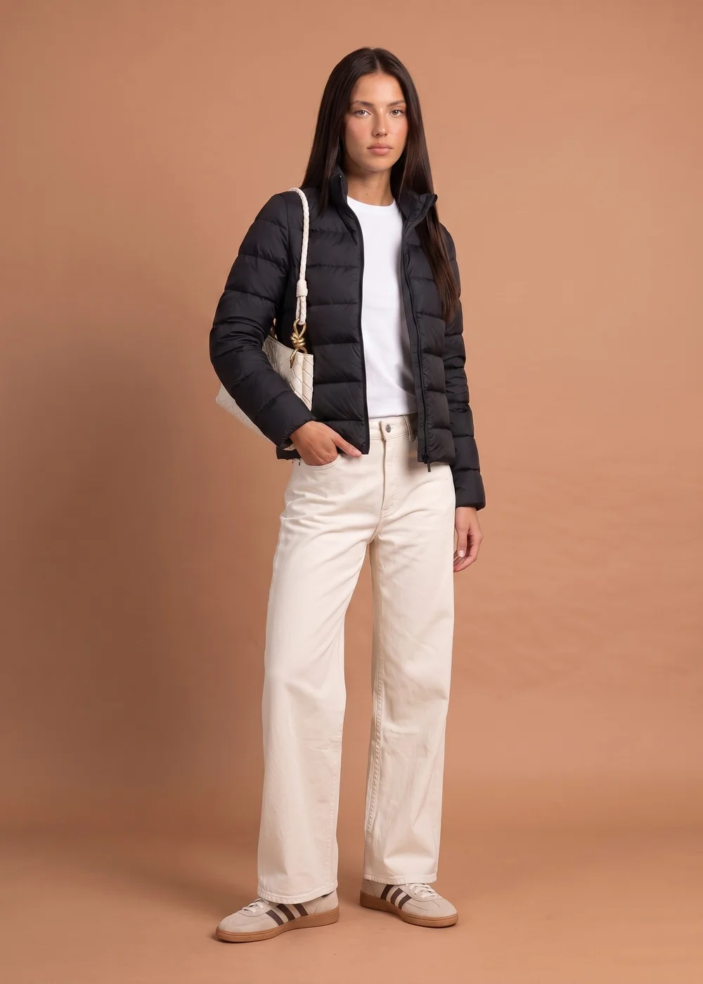 Urban Bliss Black Compact Puffer Jacket - 16 Image 4