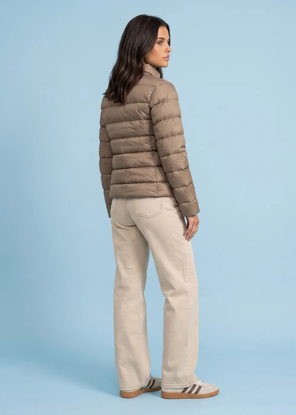 Urban Bliss Brown Compact Puffer Jacket - 10 Image 2