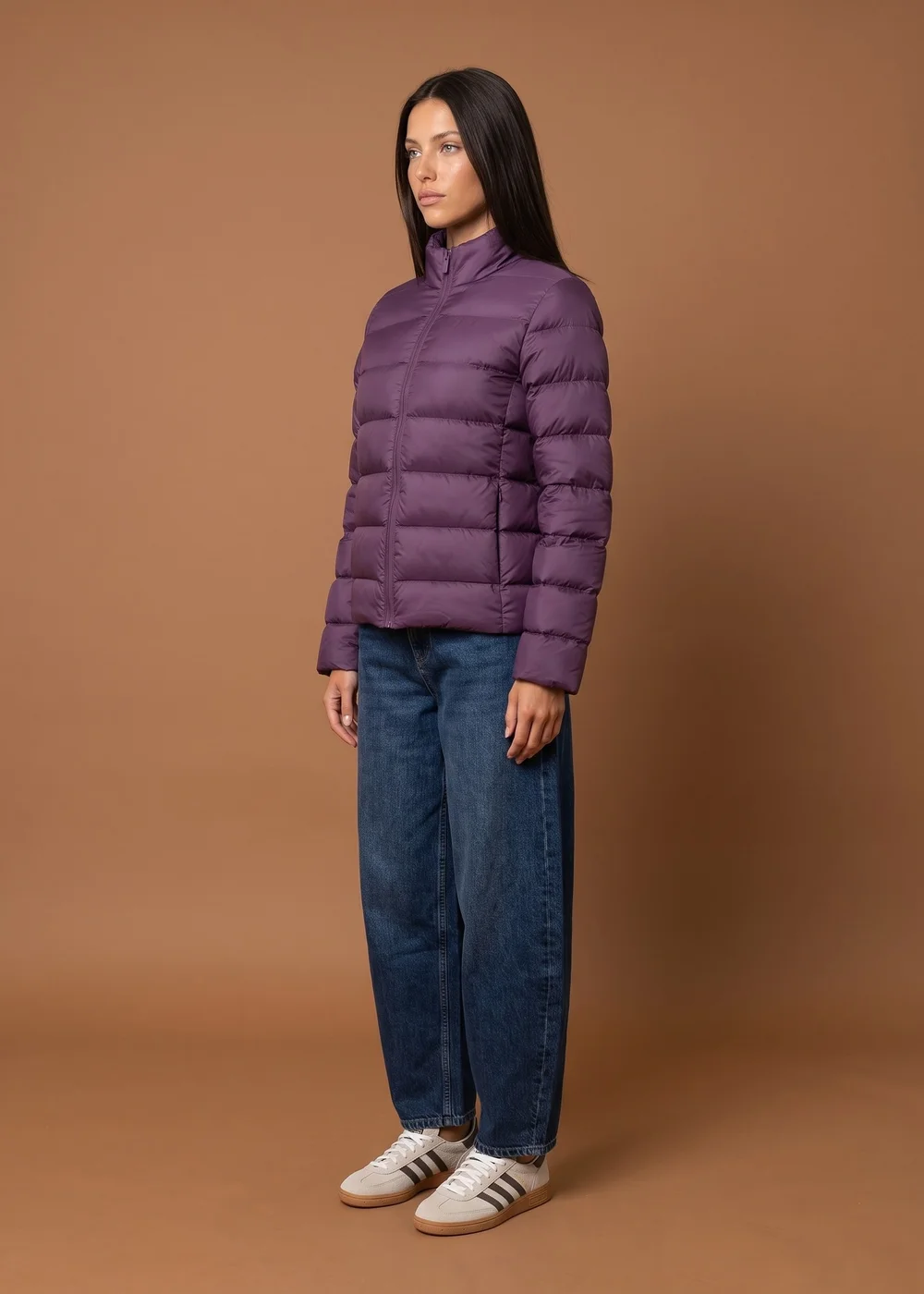 Urban Bliss Plum Compact Puffer Jacket - 12 Image 1