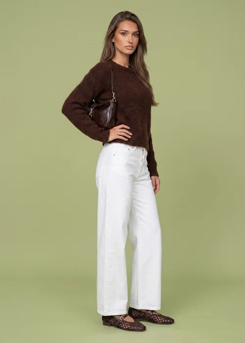 Urban Bliss Chocolate Wool Blend Jumper - L Image 2