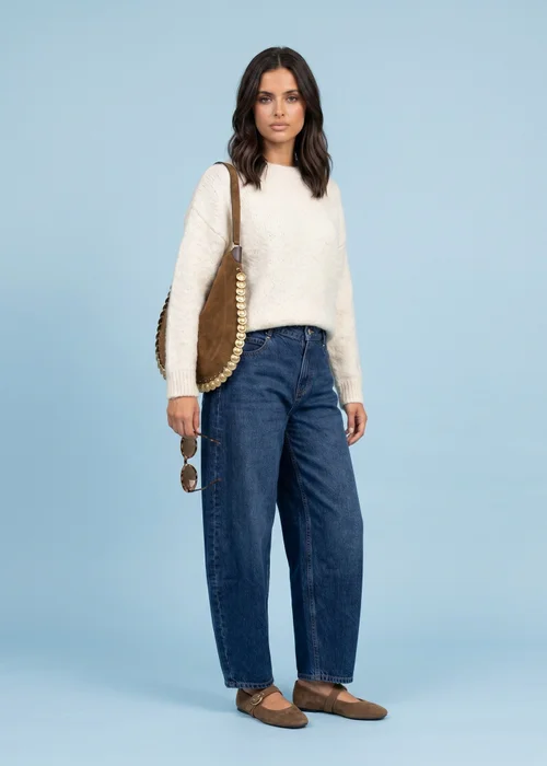 Urban Bliss Cream Wool Blend Jumper - S Image 2