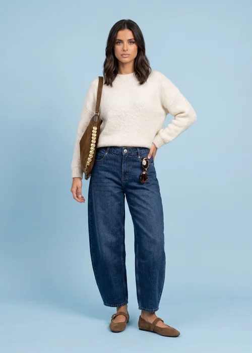 Urban Bliss Cream Wool Blend Jumper - S Image 1