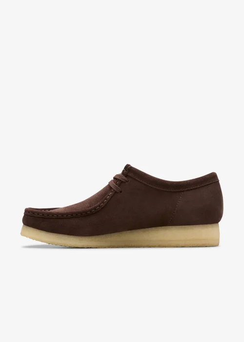 Clarks Originals Mens Brown Wallabee Suede Standard - 6.5 Image 2