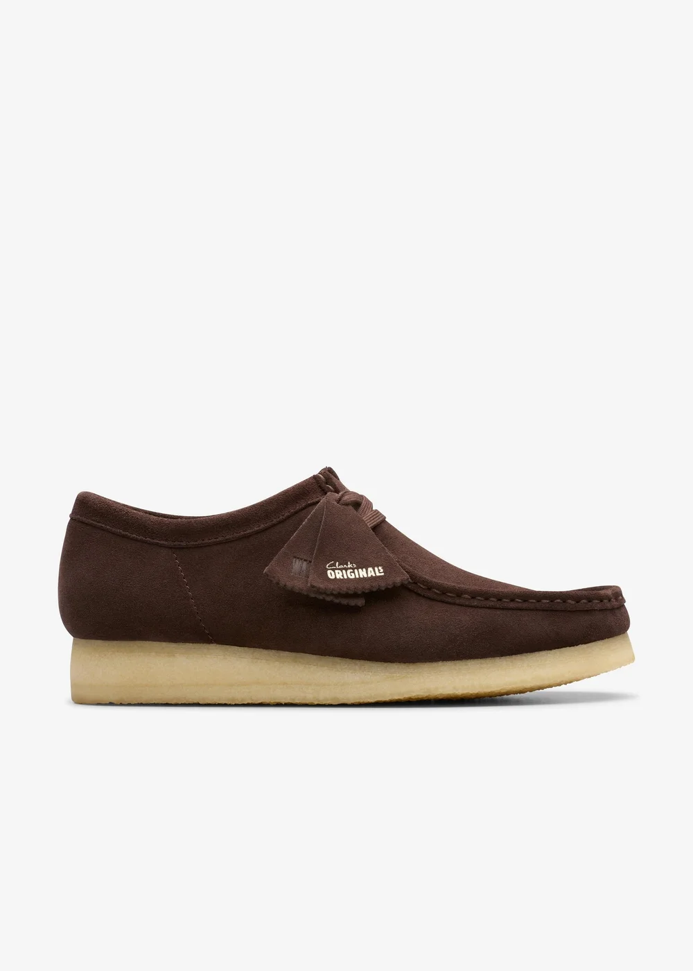 Clarks Originals Mens Brown Wallabee Suede Standard - 6.5 Image 1