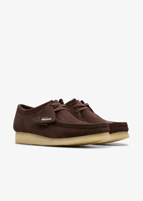 Clarks Originals Mens Brown Wallabee Suede Standard - 6.5 Image 4