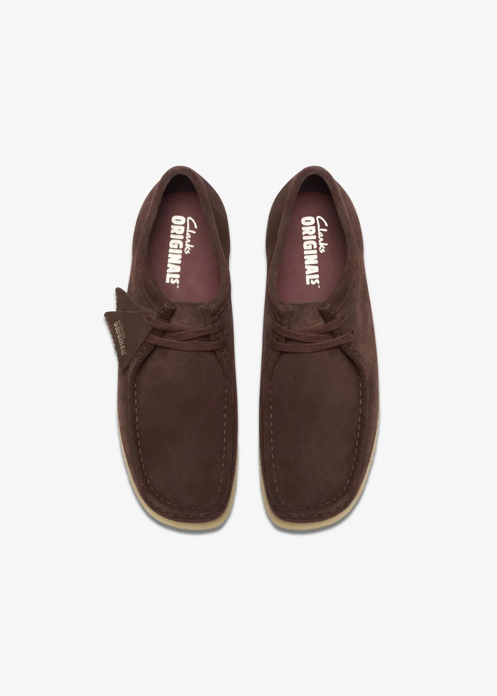 Clarks Originals Mens Brown Wallabee Suede Standard - 6.5 Image 6