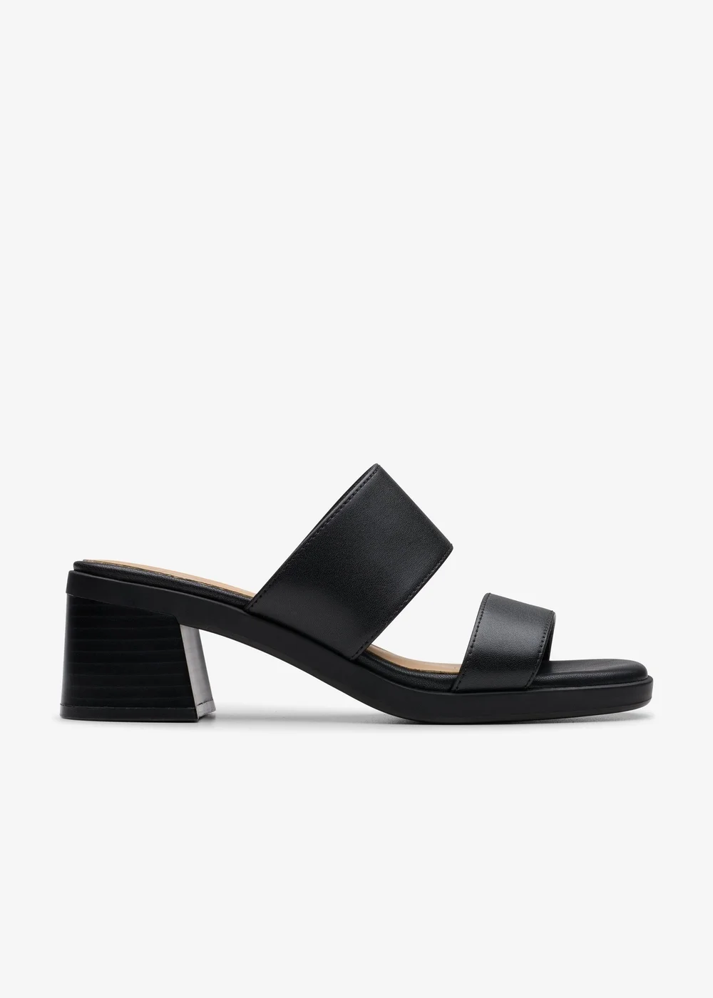 Clarks Womens Black Jaylan Dusk Patent Standard - 3 Image 1