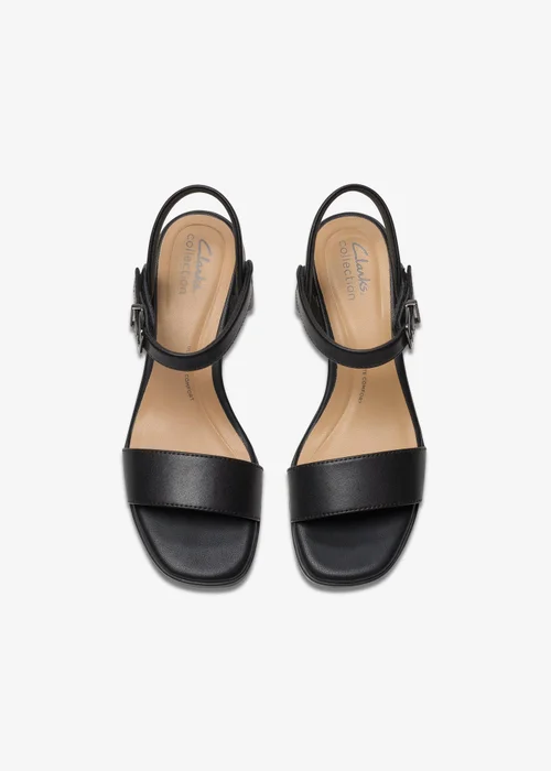 Clarks Womens Black Jaylan Ray Patent Standard - 4 Image 6